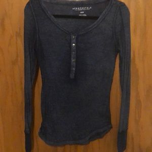 Aeropostale Navy Blue Undershirt